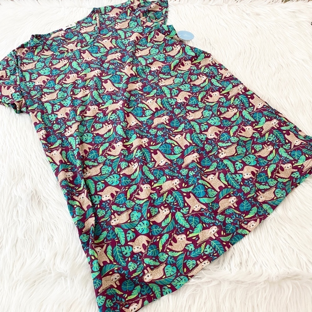 NWT Sloth Print Top